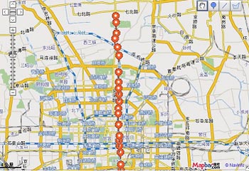 地铁5号线线路图